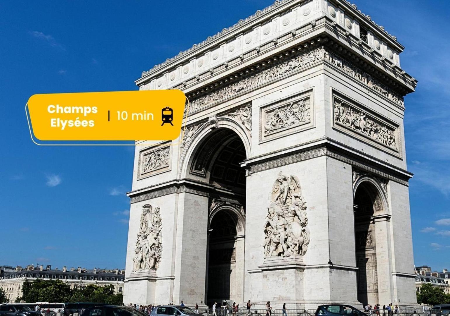 102-Suite Lenny - Superb Apartment In Parigi Esterno foto